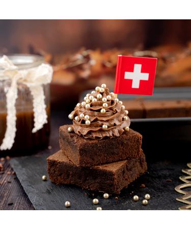 G nthart Backdecor Gold Scatter Pearls | Sprinkle Chocolate Balls | 65g Decorative Baking Gems - Buy Online on GoSupps.com