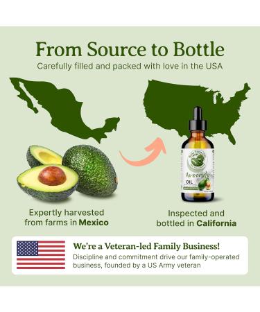 Bella Terra Oils - Avocado Oil 2oz - Celebrate Avocado's Nutritional Legacy Infused with Monounsaturated Fats A Delight for Cosmetic Uses 2 Fl Oz (Pack of 1) - Buy Online on GoSupps.com