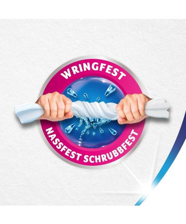 Zewa WischundWeg Pure White Kitchen Roll with Power-X Structure - 48 Pieces | Opulent Garden Design - International Shipping Available - Buy Online on GoSupps.com