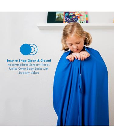 Harkla Sensory Body Sock for Kids - Medium 48x27 | Full Body Sock for Autism & ADHD | Sensory Sack for Calming Kids & Adults - Pack of 1 - Buy Online on GoSupps.com