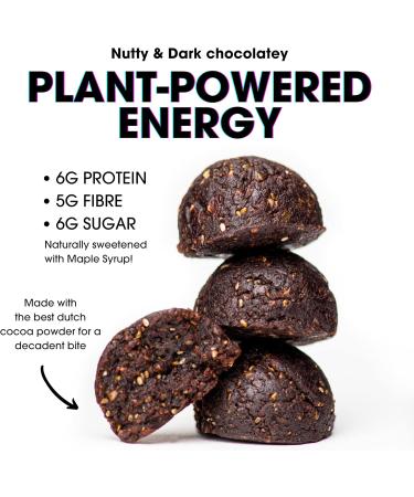 NUFS Superfood Bites - Brownie 10 Pack - Whole Food Low Carb Low Sugar Keto & Paleo Friendly Vegan Energy Bites Made Fresh & Shipped Direct - Buy Online on GoSupps.com