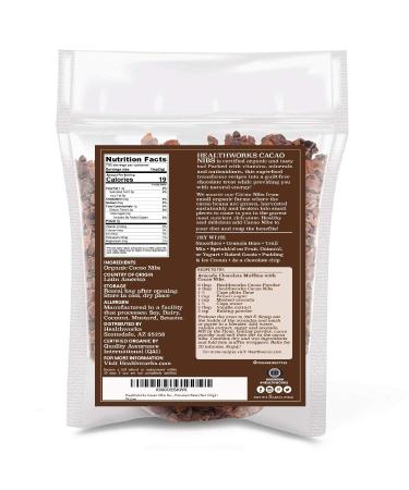 Healthworks Cacao Nibs Raw Organic (80oz / 5lb) | Criollo Bean | Unsweetened | Certified Organic | Keto, Vegan, Non-GMO | Antioxidant Superfood - Buy Online on GoSupps.com