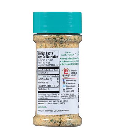 Lawry's Coarse Ground Garlic Powder with Parsley - 5.5 oz - Buy Online on GoSupps.com