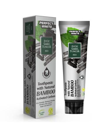 Natural Bamboo Activated Charcoal Toothpaste