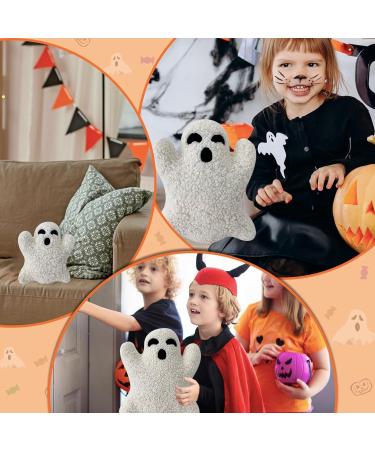 Halloween Ghost Plush Pillow - 20cm Stuffed Toy for Bed Sofa Decor, Cute Ghost Shaped Decorative Homeware Gift - 7.8inch - Buy Online on GoSupps.com