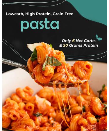 Kaizen Low Carb Pasta - High Protein Keto Friendly Plant Based - 8 oz (Pack of 3) | Made with High Fiber Lupin Flour - Buy Online on GoSupps.com