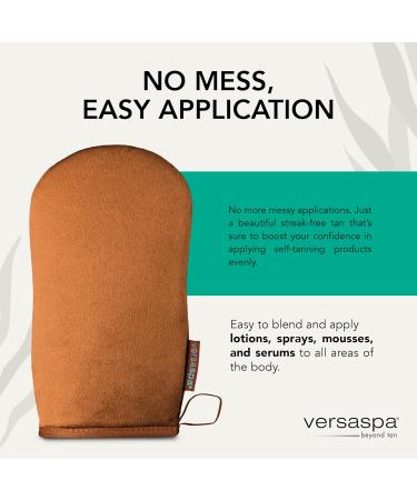 Buy Sunless Streak-Free Self Tanning Applicator Mitt | Washable Blending Tan Mitt for Flawless Glow - International Shipping - Buy Online on GoSupps.com