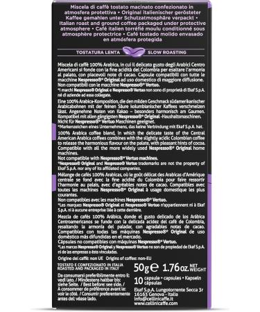 Caff Cellini Nespresso Compatible Coffee Capsules - Melodico 100pcs | Nespresso Compatible Coffee Capsules with Aromatic Notes of Bitter Cocoa | Nespresso Compatible Capsules - Buy Online on GoSupps.com