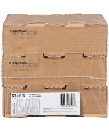 Log Cabin Rich Syrup 5.16L (120 Dip Cups) - Buy Online on GoSupps.com