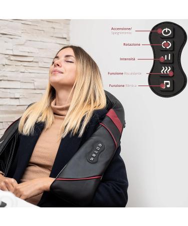 Ale & Aury Electric Shiatsu Neck Massage Pillow - Portable Vibration for Shoulders Back & Lumbar Relief - Self-Heating & Professional Pain Relief - Buy Online on GoSupps.com