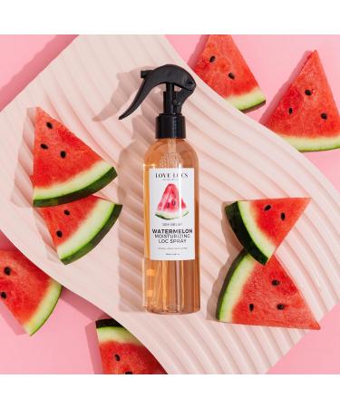 Watermelon Loc Moisturizer Spray for Dreads Dreadlocks Braids Faux Locs Crochet Locs Sisterlocks Microlocs | Hydrating Refreshing Hair and Scalp Spray | Natural | Vegan | Residue Free - Buy Online on GoSupps.com