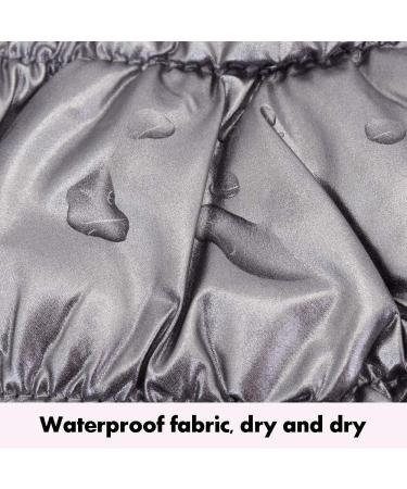 Pet Artist Winter Puppy Dog Coat - Warm Fleece Padded Apparel for Small Dogs - Chest 14 Back Length 11.5 - Silver - Buy Online on GoSupps.com