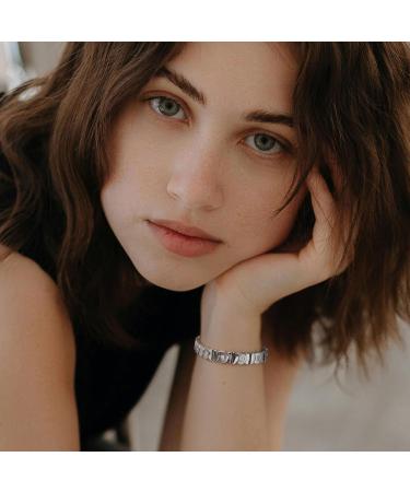 Buy RainSo Magnetic Bracelets for Women - Adjustable Stainless Steel Kissing Fish Design | Perfect Gift for Mother's Day & Birthdays - Buy Online on GoSupps.com