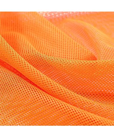 12 Pcs Youth Nylon Mesh Scrimmage Team Practice Vests Pinnies in Orange - Ideal for Basketball, Soccer, and Football - Buy Online on GoSupps.com