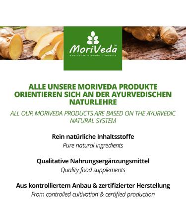 MoriVeda 100% Natural & Vegan Moringa Tea - Apple-Cinnamon Pomegranate Ginger Mint Blend (20 Bags) - Buy Online on GoSupps.com