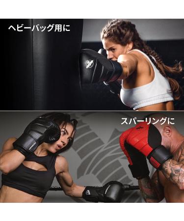 Hayabusa T3 Boxing Gloves - Unisex 16oz Black | Wrist and Knuckle Protection | Dual-X Hook and Loop Closure | Splinted Wrist Support | 5 Layer Foam Padding - Buy Online on GoSupps.com