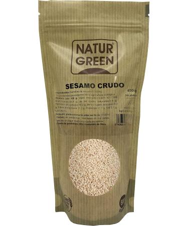 Sesamo Crudo Bio Naturgreen 450g - Buy Online on GoSupps.com