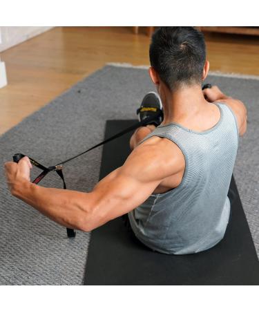 ISO-FLO Isometric Exercise Equipment | Suspension Trainer Straps & Resistance Bands for Home Gym - Perfect for Calisthenics Pilates & Strength Training - Buy Online on GoSupps.com