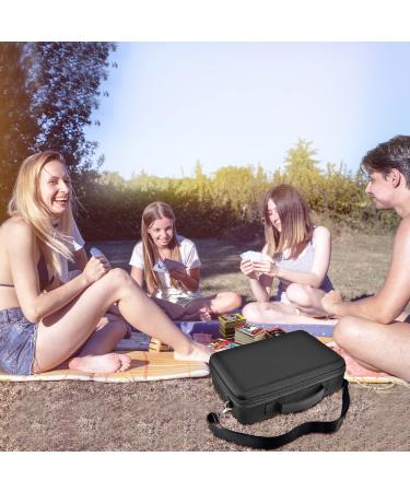 Trading Card Case Storage Box for 2700+ Cards - Deck Boxes for All Standard Card Games - Portable Travel Organizer Holder for PM TCG, Topps Baseball, C.A.H, UNO, MTG, Yu-Gi-Oh - Black - Buy Online on GoSupps.com