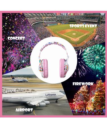 PROTEAR SNR 28 dB Kids Ear Protection Ear Muffs - Unicorn Design for Noise Sensitivity Children - Ideal for Fireworks, Travel, Sports Events - 15*13*10cm - Buy Online on GoSupps.com
