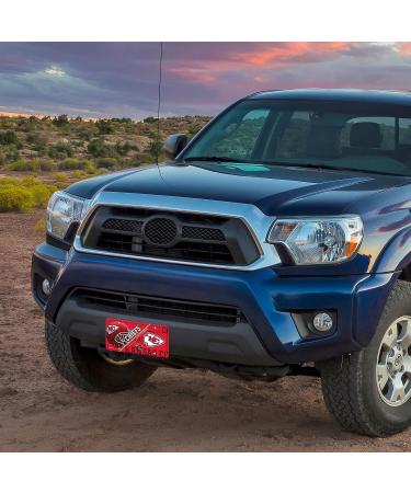 NFL Kansas City Chiefs License Plate Metal - Team Color - One Size - Buy Online on GoSupps.com