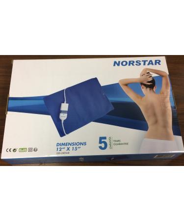 Norstar Moist and Dry Heating Pad for Overseas Use only 220/240 Volt