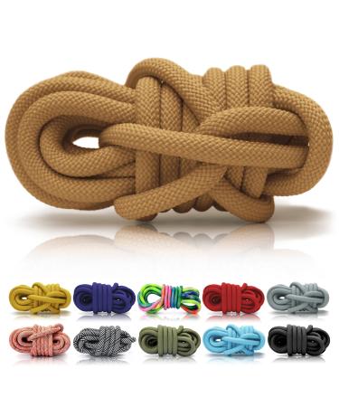 Allesoo ppm rope 5 meters thousand rope dog leash collar tazaks polypropylene multifilem rope 10mm thickness light brown 10mm light brown