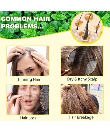 100% Pure Peppermint Oil for Hair Growth - Essential Oil for Diffuser with Dropper | Shop Internationally - Buy Online on GoSupps.com