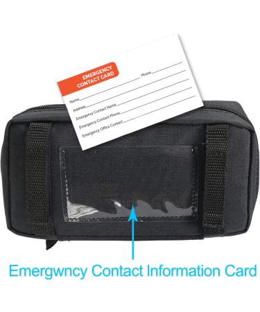 YOUSHARES Portable Insulin Travel Case - Diabetic Supplies Organizer Medical Bag (Black) - Buy Online on GoSupps.com