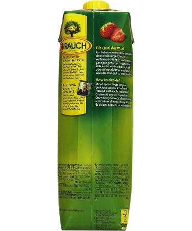 Rauch Happy Day Multi-fruit drink strawberries 1 l - Buy Online on GoSupps.com
