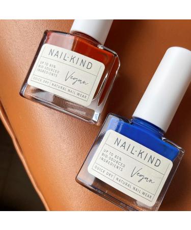 NAILKIND Brown Copper Nail Polish - Lava Love - Award Winning Nail Varnish - Vegan Nail Lacquer - Peta Certified Cruelty Free - Quick Drying Long Lasting - Chip Resistant Manicure - 8ml - Buy Online on GoSupps.com