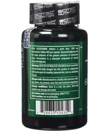 Buy Scitec Mega Glucosamine Capsules - 100 Count (113g) | Premium Joint Support - Fast International Shipping - Buy Online on GoSupps.com