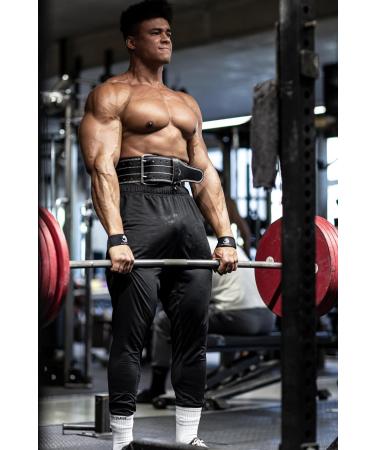 FITTEGE Padded Lifting Straps for Strength Training | Bodybuilding & Fitness Aid | Universal Fit for Men & Women | Black Original - Buy Online on GoSupps.com