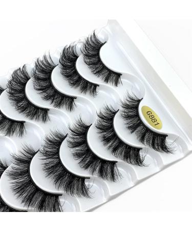 KOKAY Russian Strip Lashes 8 Pairs DD Curl Reusable Faux Mink 3D Fake Eyelashes - Waterproof & Fluffy - Gift Set (K001 15MM) - Buy Online on GoSupps.com
