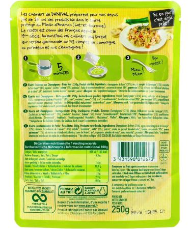 Risotto with Mushrooms & Parmesan 250g Organic - - Buy Online on GoSupps.com