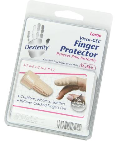 PediFix Dexterity Fabric Finger Protector w/ Visco-gel - Large (1 Pack) - Buy Online on GoSupps.com