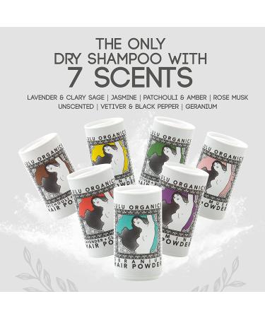 LULU_ORGANICS All-Natural Dry Shampoo 1 oz - Talc-Free & Unscented for Oily Hair - Buy Online on GoSupps.com