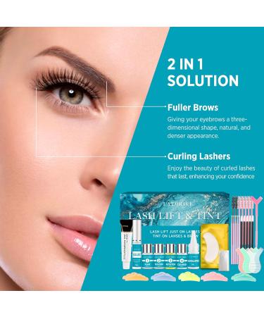 Professional Lash Lift & Brow Lamination Kit | Eyelash Perm & Curling Set for Perfect Brows - Buy Online on GoSupps.com