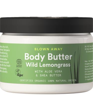 Urtekram Body Butter with Wild Lemongrass Blown Away 150 ml Vegan Organic Wild Lemongrass - Buy Online on GoSupps.com