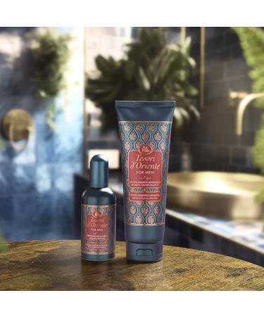  Tesori d'Oriente Tesori d'Oriente - For men shampoo ebony and ginseng enriched with panthenol hydrated and refreshed hair and body 250 ml - Buy Online on GoSupps.com