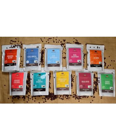 Uganda Coffee Beans 227g - Very Strong Dark Roast Ugandan Robusta Coffee - Uganda Kampala Forest - Brown Bear - For All Coffee Machines - Strength 5 - Donation to Free The Bears - Buy Online on GoSupps.com