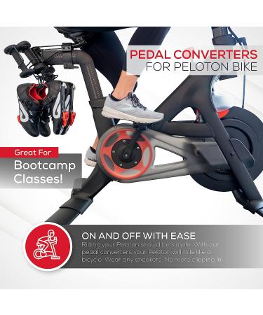 Peloton Bike Pedal Converters - Transform your Ride with Sneakers - Compatible with Look Delta Pedals - Ideal for Kids - Buy Online on GoSupps.com