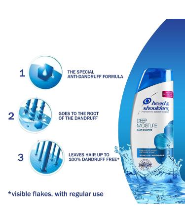 Head & Shoulders Deep Moisture Shampoo 12.8 fl oz - Pack of 1 - Buy Online on GoSupps.com
