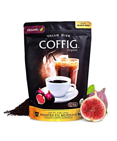Coffig Original Organic Roasted Fig Beverage 1lb - Caffeine-Free Keto Energy Drink - Buy Online on GoSupps.com