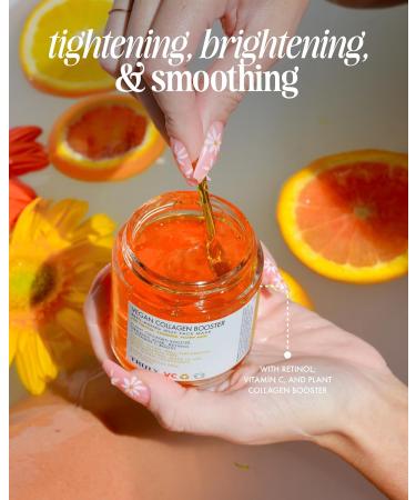 Truly Beauty Vegan Collagen Booster - Anti-Aging Jelly Face Mask for Tighter Skin & Fading Fine Lines - 4 Fl. Oz - Buy Online on GoSupps.com