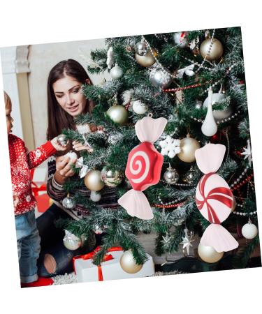 Alipis 1pc Christmas Tree Xmas Tree Hanging Candy Chic Xmas Pendants Accessories Decorative Ball Painted - Buy Online on GoSupps.com