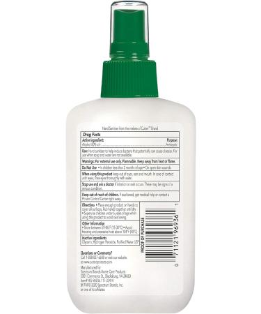 Cutter Hand Sanitizer 4oz Non-Sterile Antiseptic Solution - Pack of 1 - Buy Online on GoSupps.com