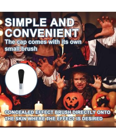  EIMSOAH Scars Make Up Liquid 15ml x 2 Scary Scary Scar Water Special Effects for Halloween Costume Parties Theater - Buy Online on GoSupps.com