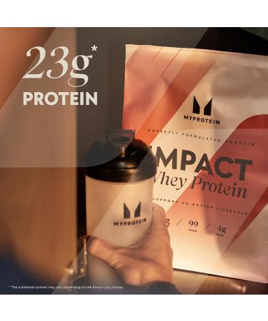 MyProtein Impact Whey Protein - Strawberry Cream (5.5 lbs) | Premium Quality Protein for Muscle Gain & Recovery | Worldwide Shipping Available - Buy Online on GoSupps.com