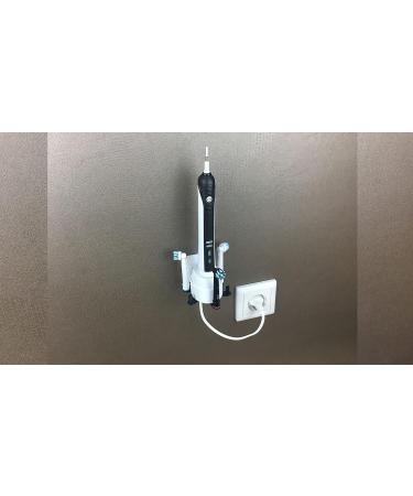 Wall Holder Toothbrush for Oral-B Pro & Vitality White | Convenient Brushing Storage - Buy Online on GoSupps.com